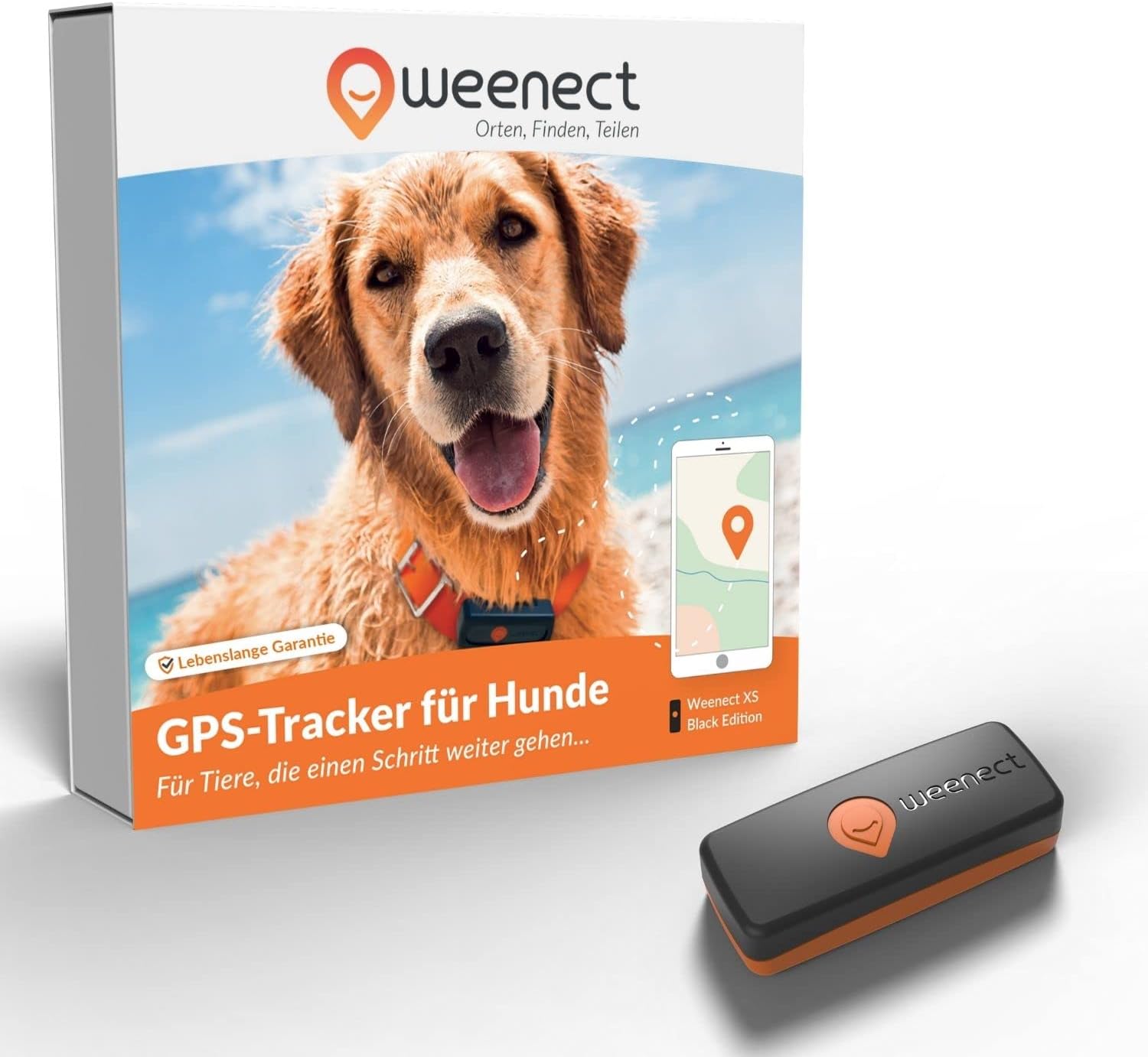 Weenect Weenect XS GPS-Tracker  Black