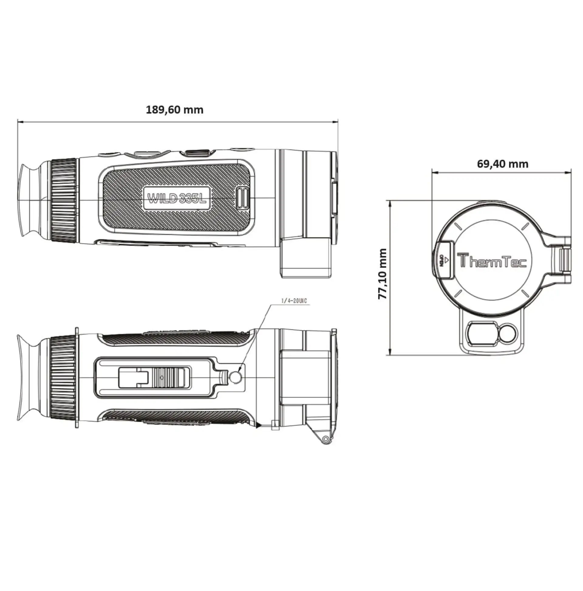 ThermTec-WILD-335L-Waermebildkamera-NETD-18mK-Laserentfernungsmesser